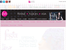 Tablet Screenshot of fusia.ca